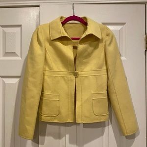 Yellow Valentino Jacket size 2 like new